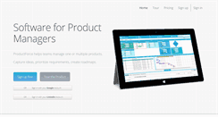 Desktop Screenshot of productforce.com
