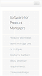 Mobile Screenshot of productforce.com